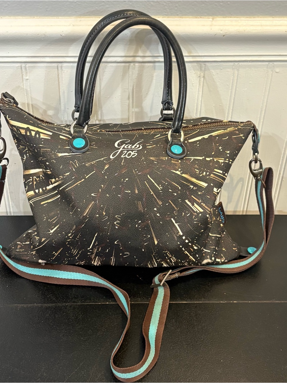GABS Leather crossbody bag